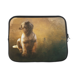 Cute painting pug puppy Macbook Pro 13''