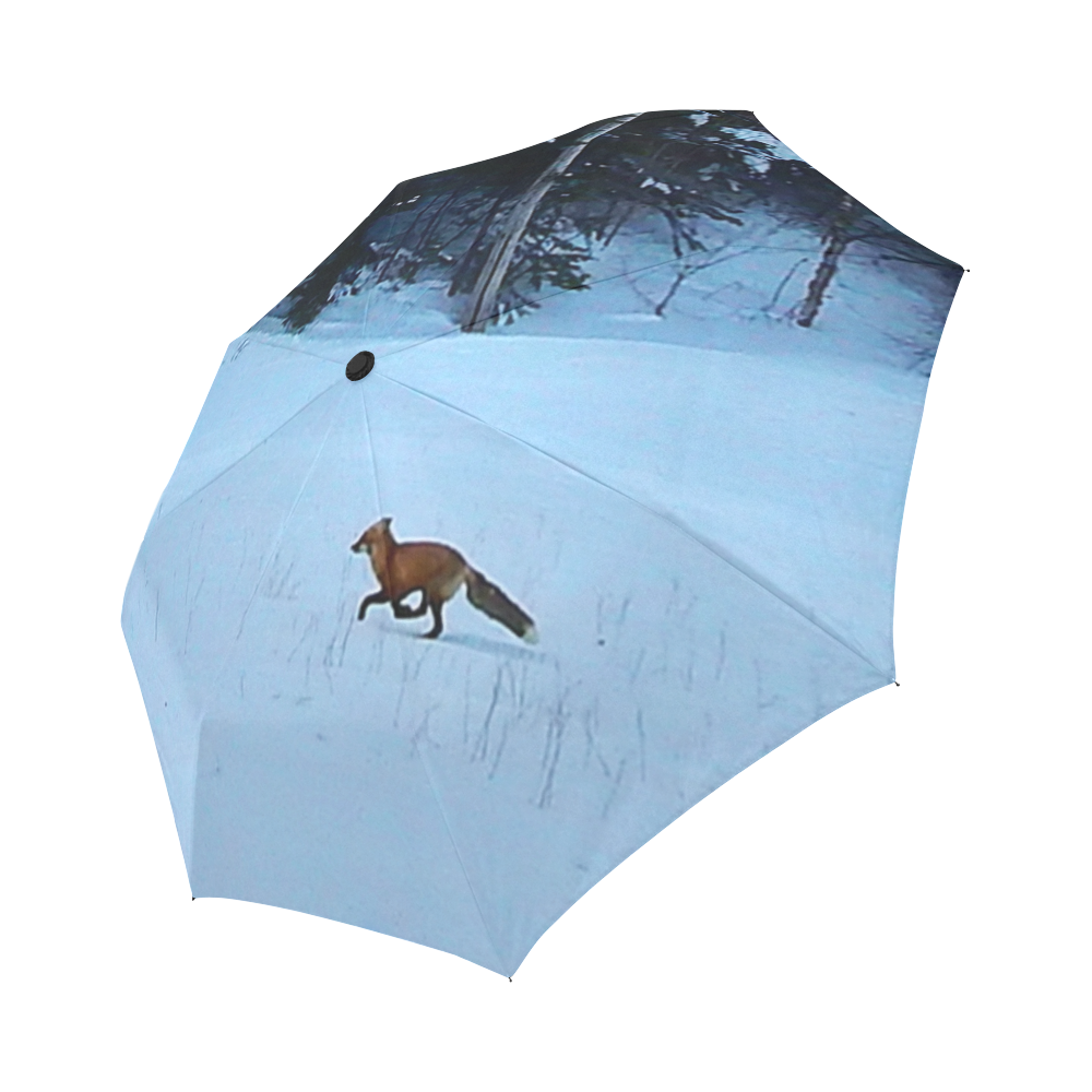 Fox on the Run Auto-Foldable Umbrella (Model U04)