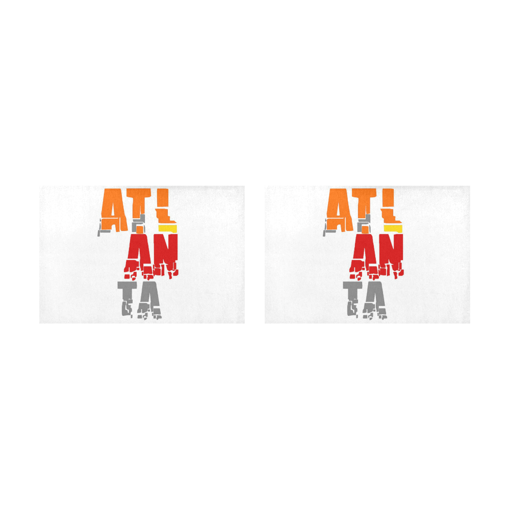 Atlanta  by Artdream Placemat 12’’ x 18’’ (Set of 2)