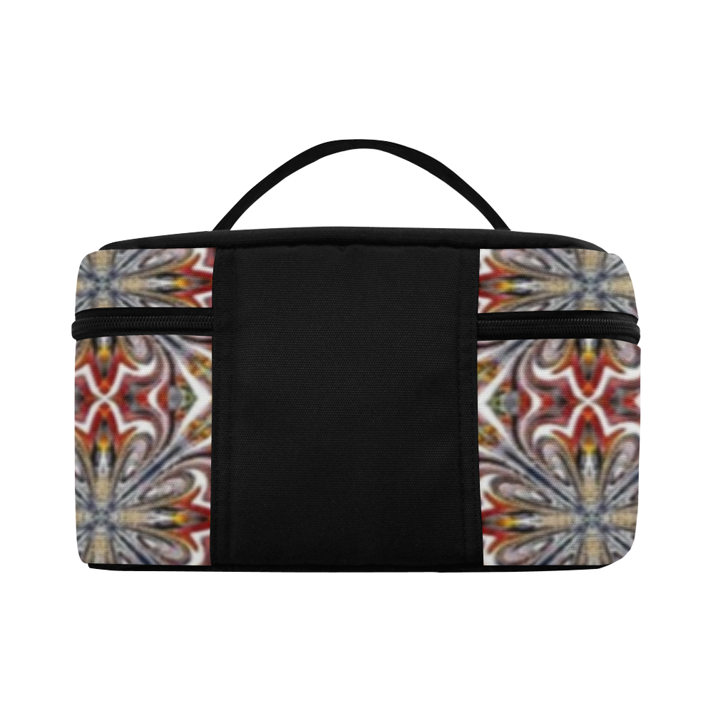 X Marks the Spot Geometric Cosmetic Bag/Large (Model 1658)