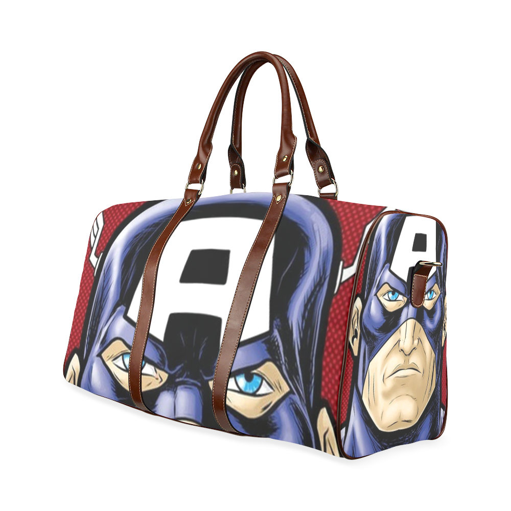 Super Hero Waterproof Travel Bag/Small (Model 1639)