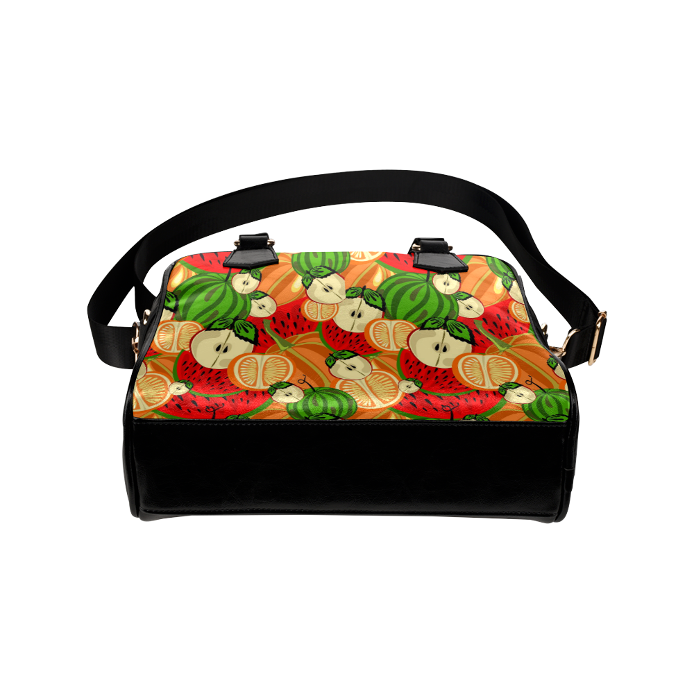 Colorful Fruit Pattern with Watermelon Shoulder Handbag (Model 1634