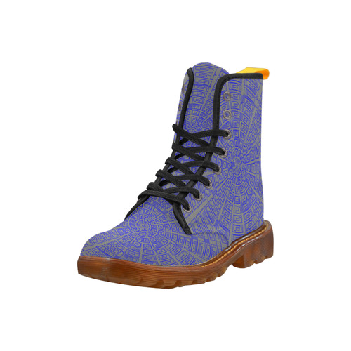 Time Travel - Space Void Pattern Martin Boots For Men Model 1203H