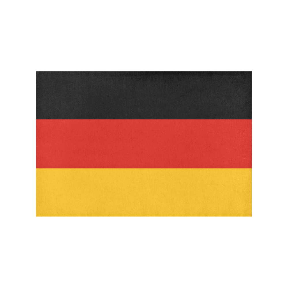 German Flag Colored Stripes Placemat 12''x18''