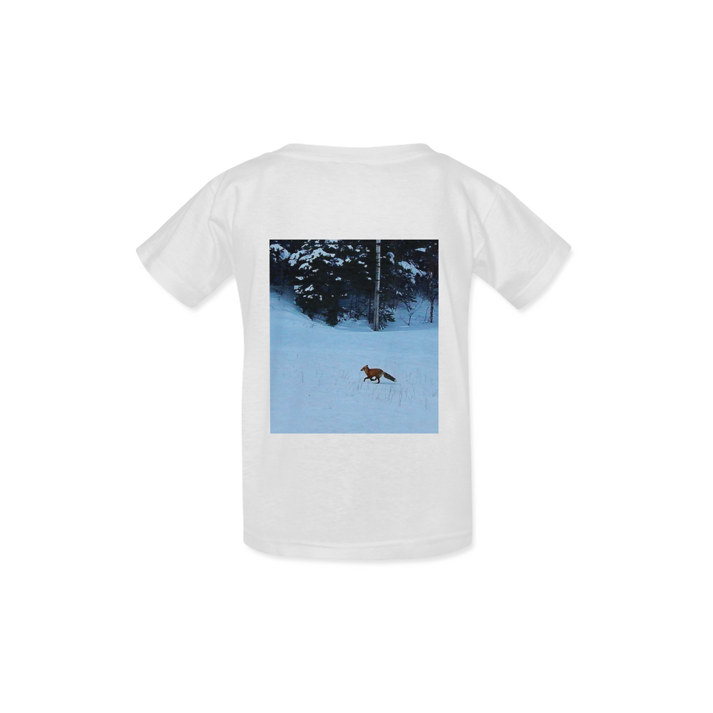 Fox on the Run Kid's  Classic T-shirt (Model T22)