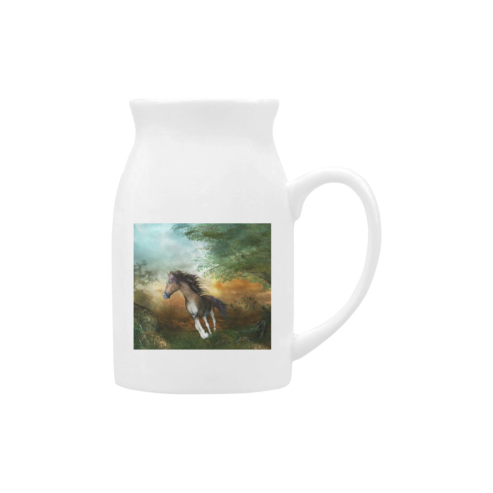 Wonderful running horse Milk Cup (Large) 450ml