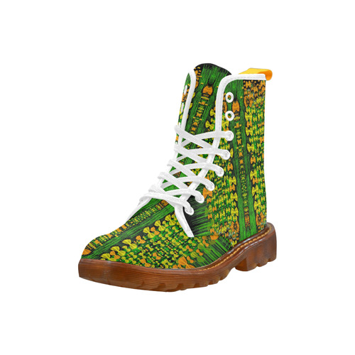 Magical forest of freedom and hope Martin Boots For Women Model 1203H