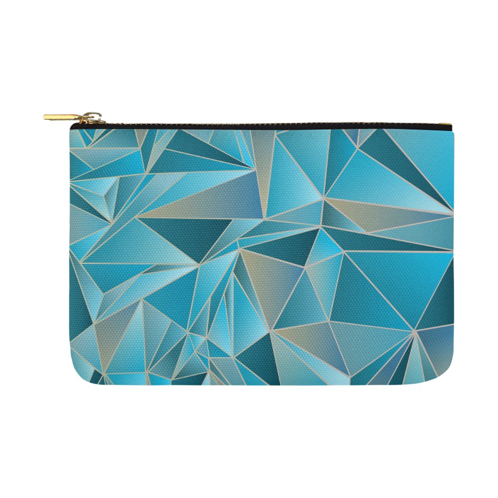 Sea Glass Carry-All Pouch 12.5''x8.5''