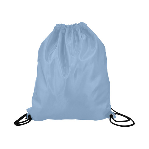 Placid Blue Large Drawstring Bag Model 1604 (Twin Sides)  16.5"(W) * 19.3"(H)