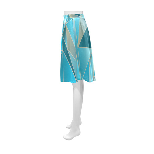 Sea Glass Athena Women's Short Skirt (Model D15)