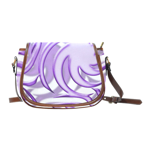 3-D Lilac Ball Saddle Bag/Large (Model 1649)