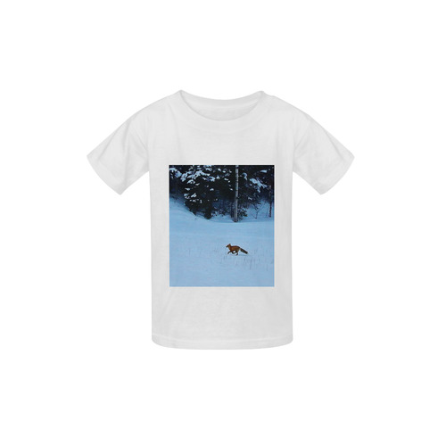 Fox on the Run Kid's  Classic T-shirt (Model T22)