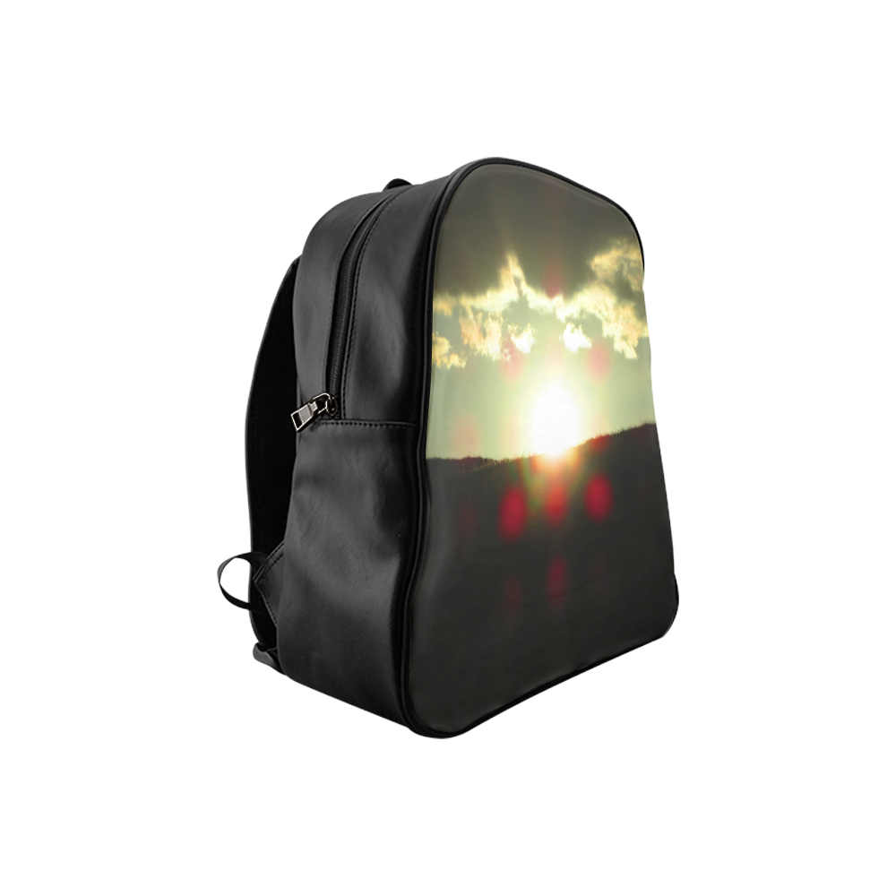 Sunset over the hill School Backpack (Model 1601)(Small)