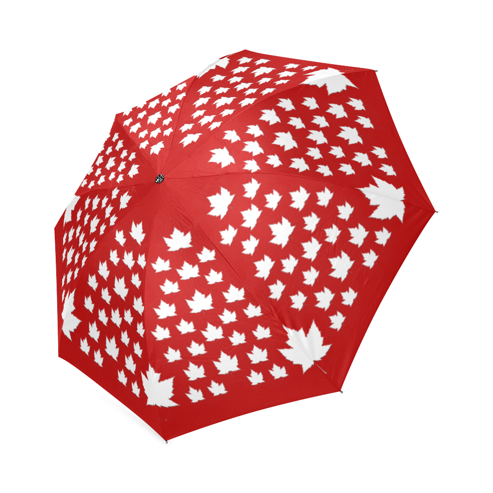 Canada Umbrella Maple Leaf Souvenirs Foldable Umbrella (Model U01)