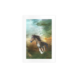 Wonderful running horse Art Print 7‘’x10‘’