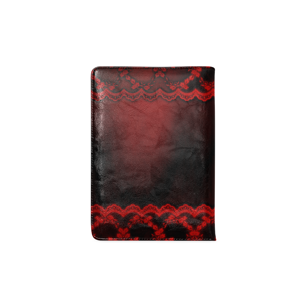 Red Lace Vampire Goth Custom NoteBook A5