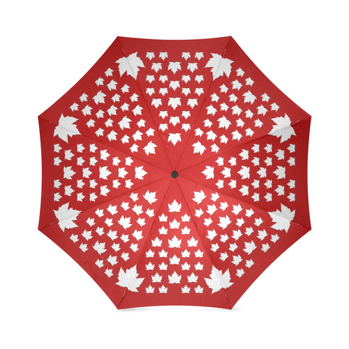 Canada Umbrella Maple Leaf Souvenirs Foldable Umbrella (Model U01)