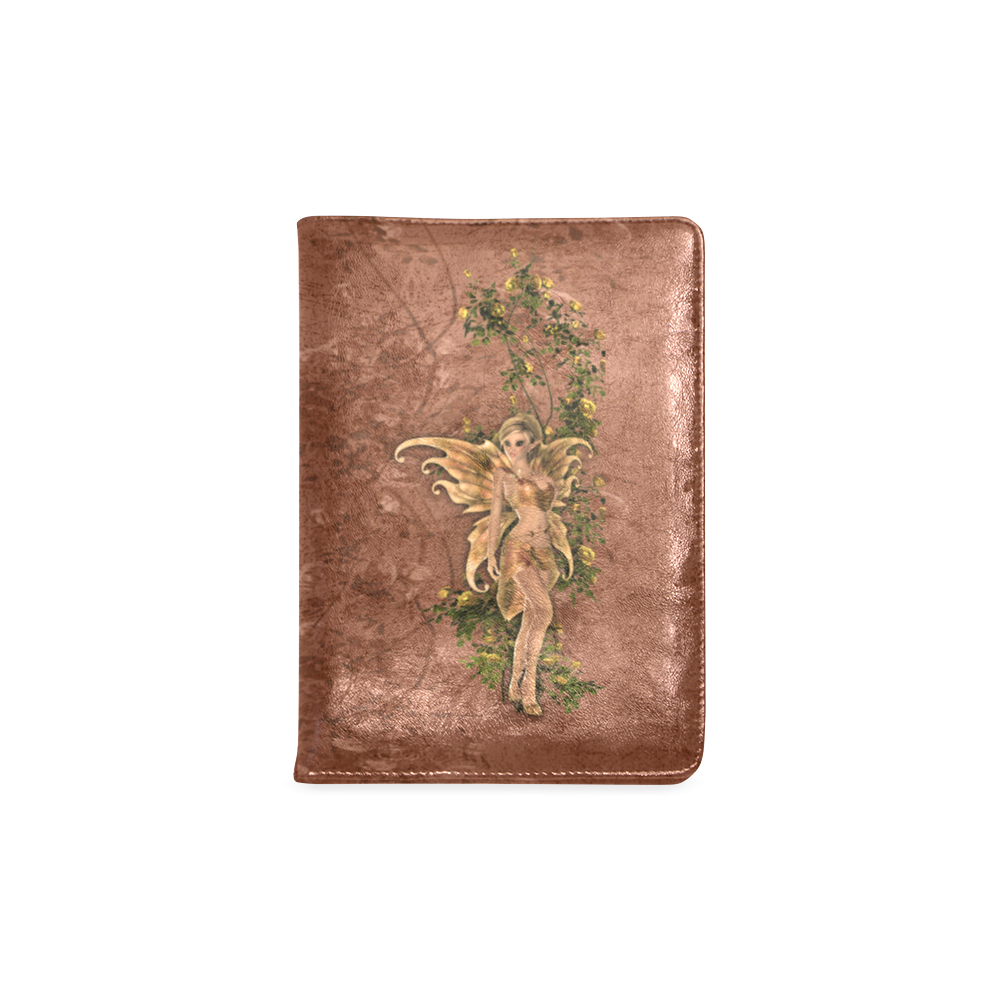 Vintage Rose Fairy Fantasy Art Custom NoteBook A5
