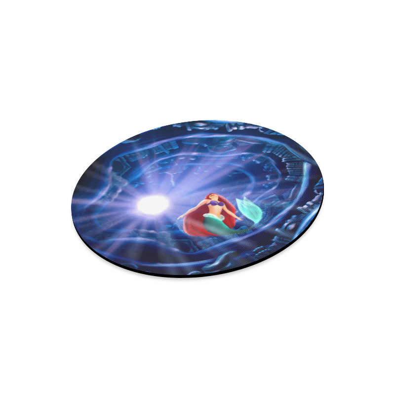 Flippin your fins Round Mousepad