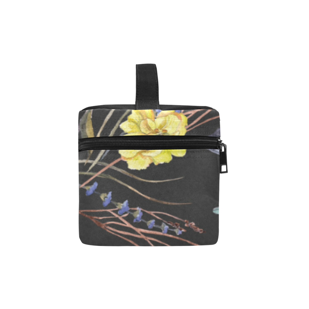 Wildflowers II Cosmetic Bag/Large (Model 1658)