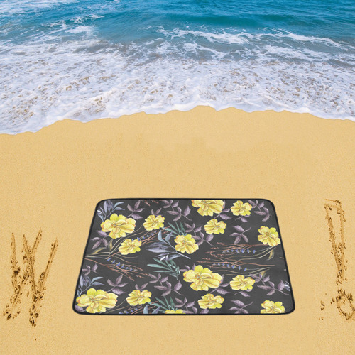 Wildflowers II Beach Mat 78"x 60"