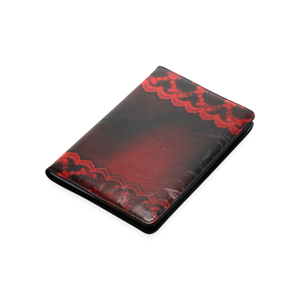 Red Lace Vampire Goth Custom NoteBook A5