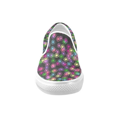 Bubbly B by FeelGood Women's Unusual Slip-on Canvas Shoes (Model 019)