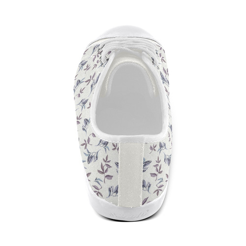 Wildflowers III Canvas Shoes for Women/Large Size (Model 016)