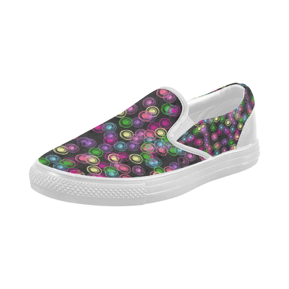 Bubbly B by FeelGood Women's Slip-on Canvas Shoes (Model 019)
