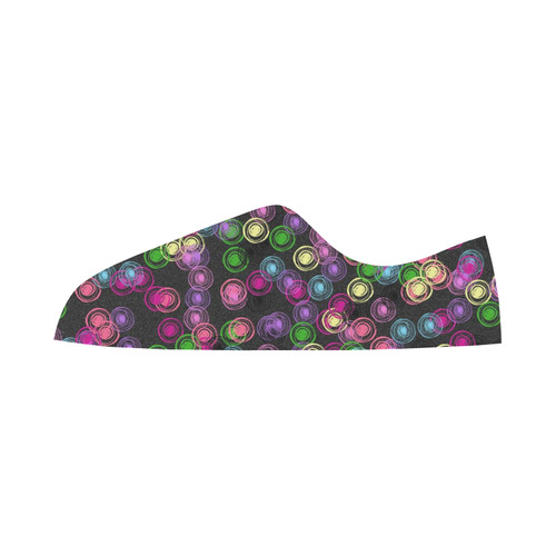 Bubbly B by FeelGood Women's Canvas Zipper Shoes/Large Size (Model 001)