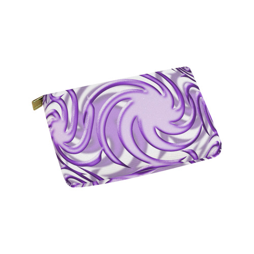 3-D Lilac Ball Carry-All Pouch 9.5''x6''