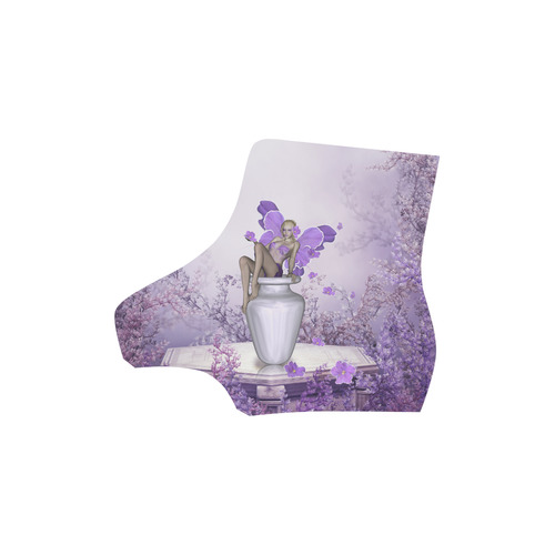 Beautiful fairy with flowers Martin Boots For Men Model 1203H