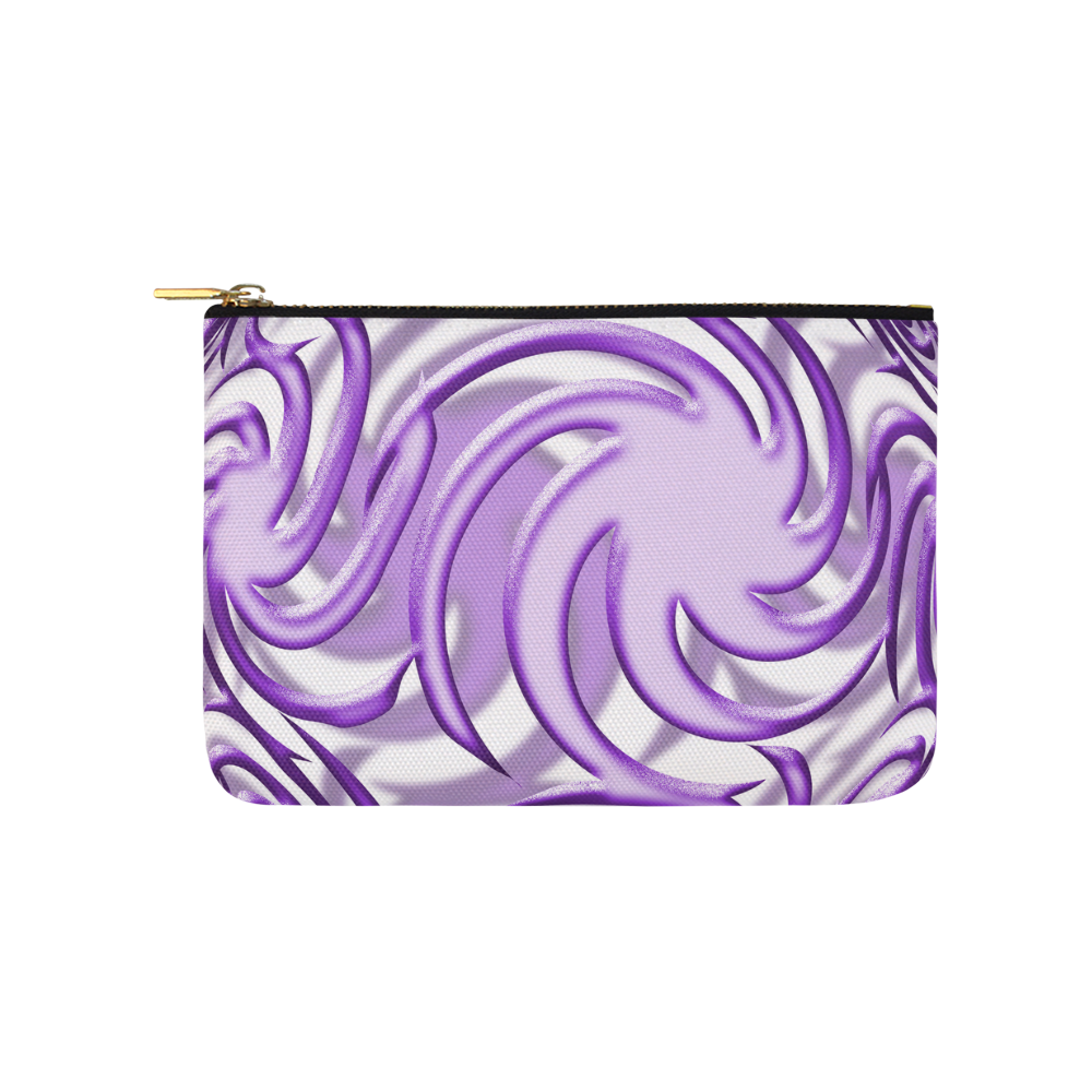 3-D Lilac Ball Carry-All Pouch 9.5''x6''