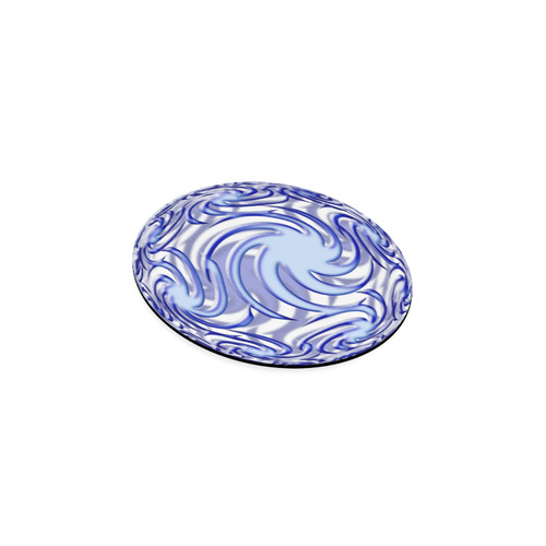 3-D Blue Ball Round Coaster