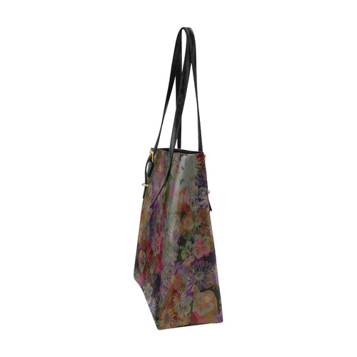 flower Euramerican Tote Bag/Small (Model 1655)