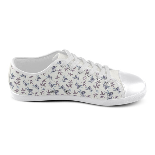 Wildflowers III Canvas Shoes for Women/Large Size (Model 016)