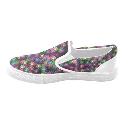 Bubbly B by FeelGood Women's Unusual Slip-on Canvas Shoes (Model 019)