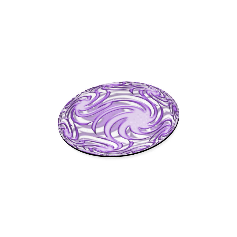 3-D Lilac Ball Round Coaster