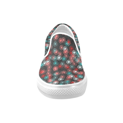 Bubbly C by FeelGood Women's Unusual Slip-on Canvas Shoes (Model 019)