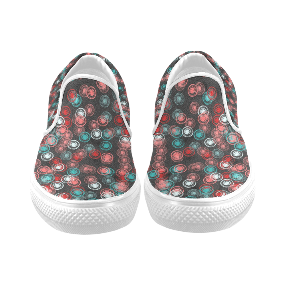 Bubbly C by FeelGood Women's Slip-on Canvas Shoes (Model 019)