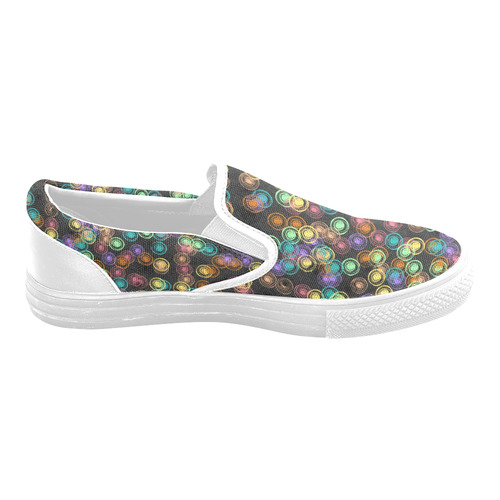 Bubbly A by FeelGood Women's Unusual Slip-on Canvas Shoes (Model 019)