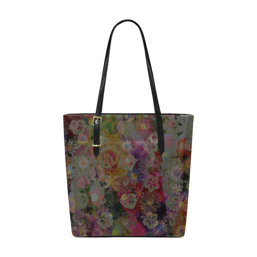 flower Euramerican Tote Bag/Small (Model 1655)