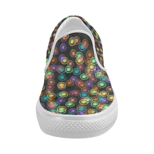 Bubbly A by FeelGood Women's Slip-on Canvas Shoes (Model 019)