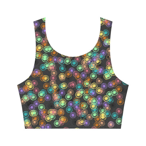 Bubbly A by FeelGood Women's Crop Top (Model T42)