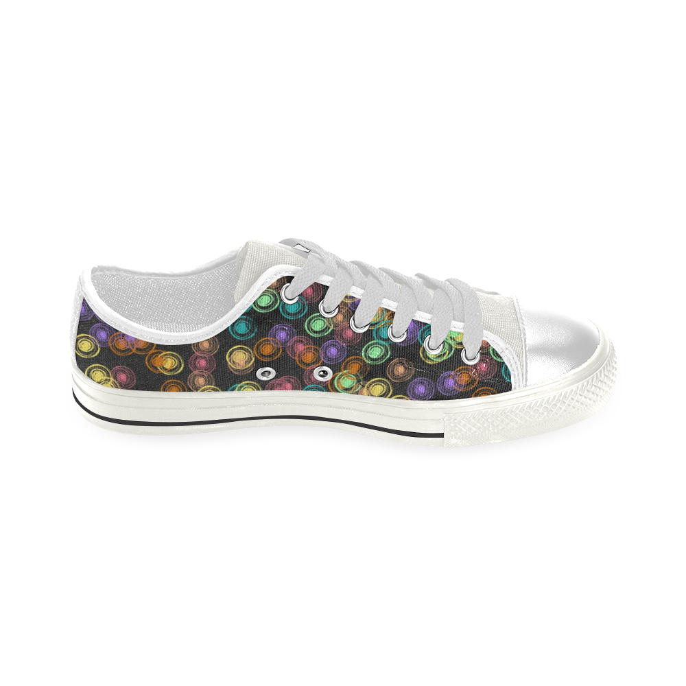 Bubbly A by FeelGood Low Top Canvas Shoes for Kid (Model 018)