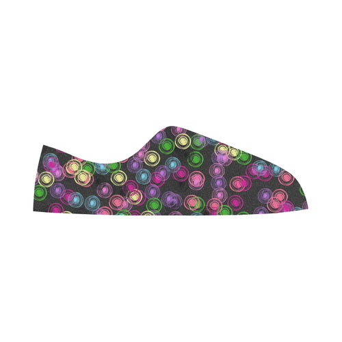 Bubbly B by FeelGood Women's Canvas Zipper Shoes/Large Size (Model 001)