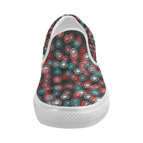 Bubbly C by FeelGood Women's Slip-on Canvas Shoes (Model 019)