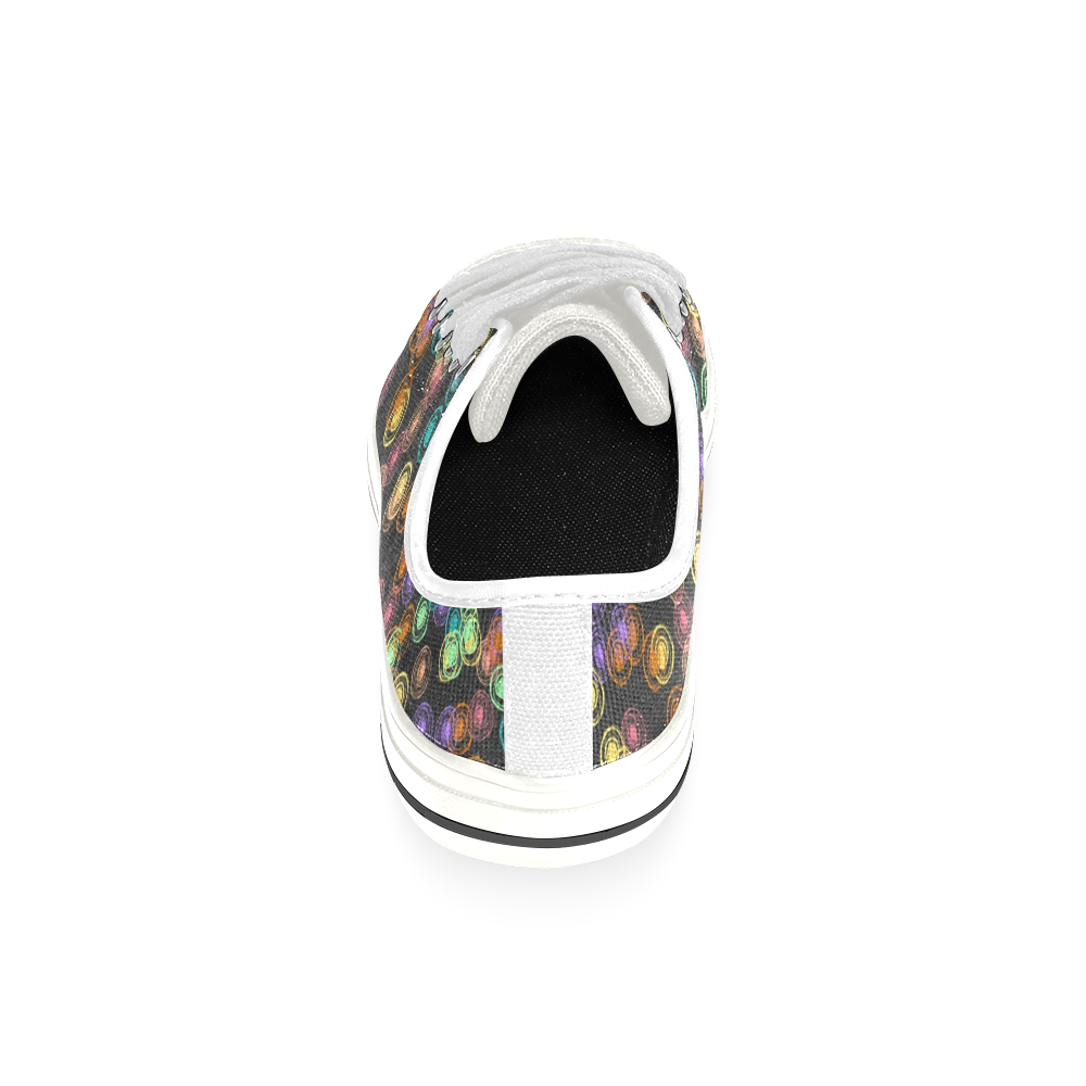 Bubbly A by FeelGood Low Top Canvas Shoes for Kid (Model 018)