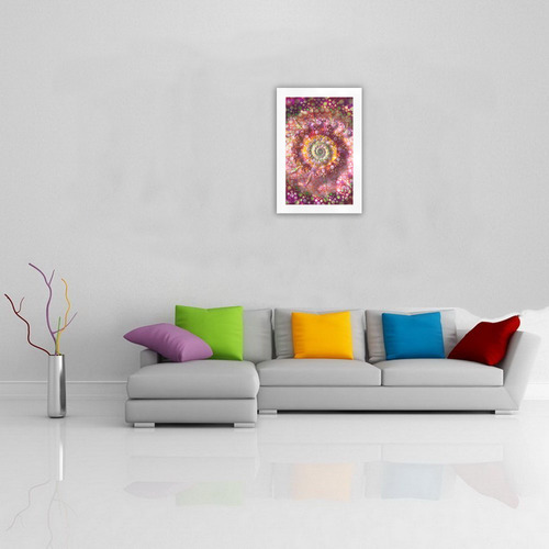 Magnificent Mandala Spiral Art Print 19‘’x28‘’