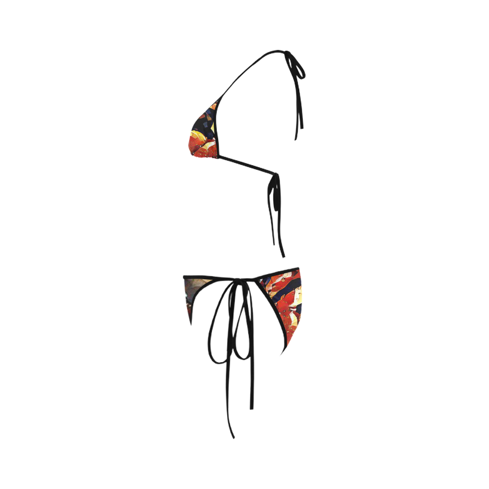 FineArt Colorful Tulip Custom Bikini Swimsuit